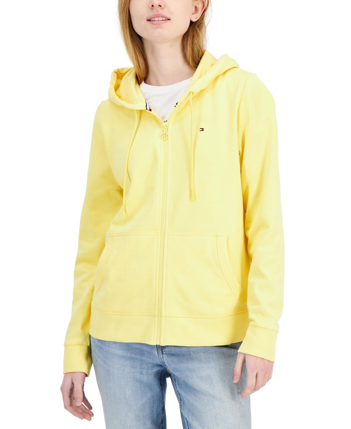 Tommy Hilfiger Womens Flag Zip Hooide Product Image