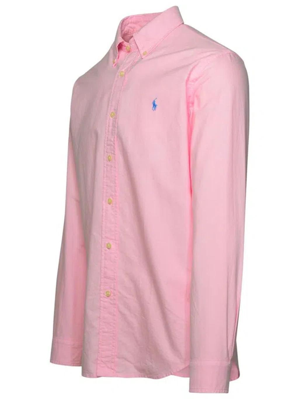 POLO RALPH LAUREN Oxford Shirt In Nude & Neutrals Product Image