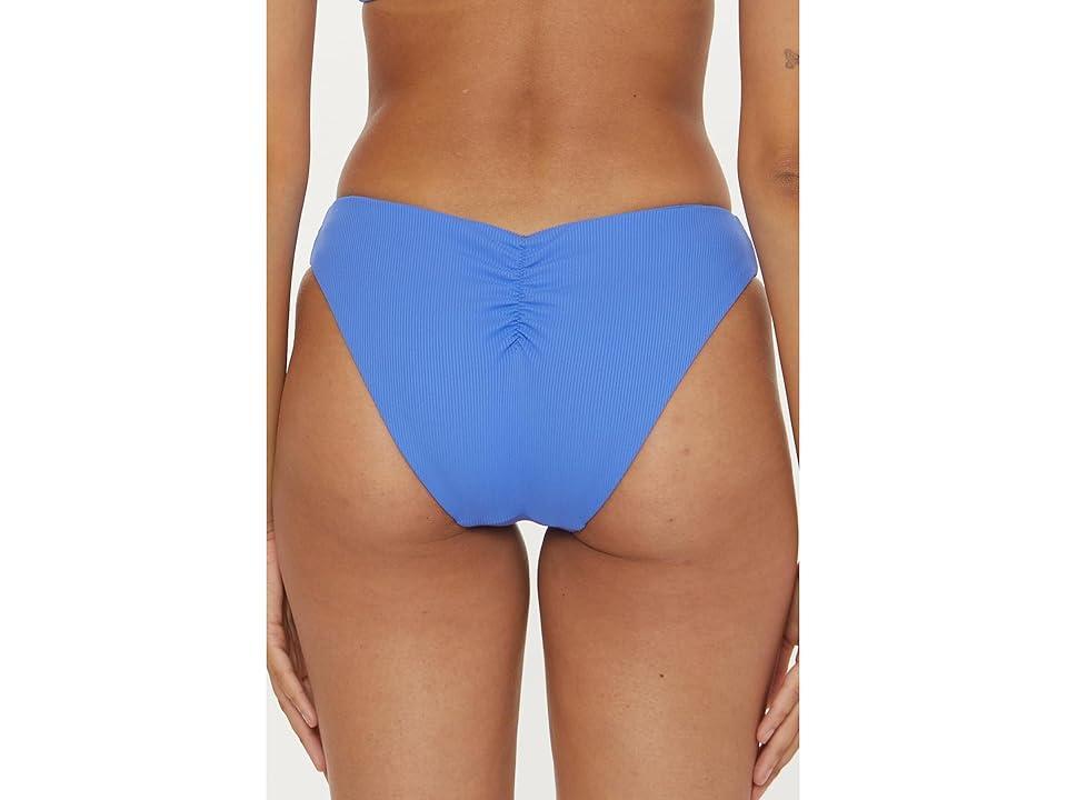 Becca Modern Edge Ribbed Hipster Bikini Bottoms Product Image