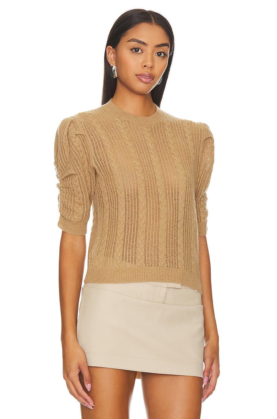 Ruched Sleeve Sweater FRAME Product Image