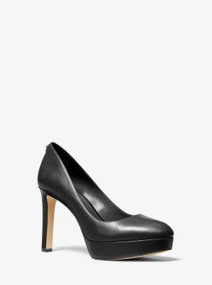 Chantal Leather Platform Pump Product Image