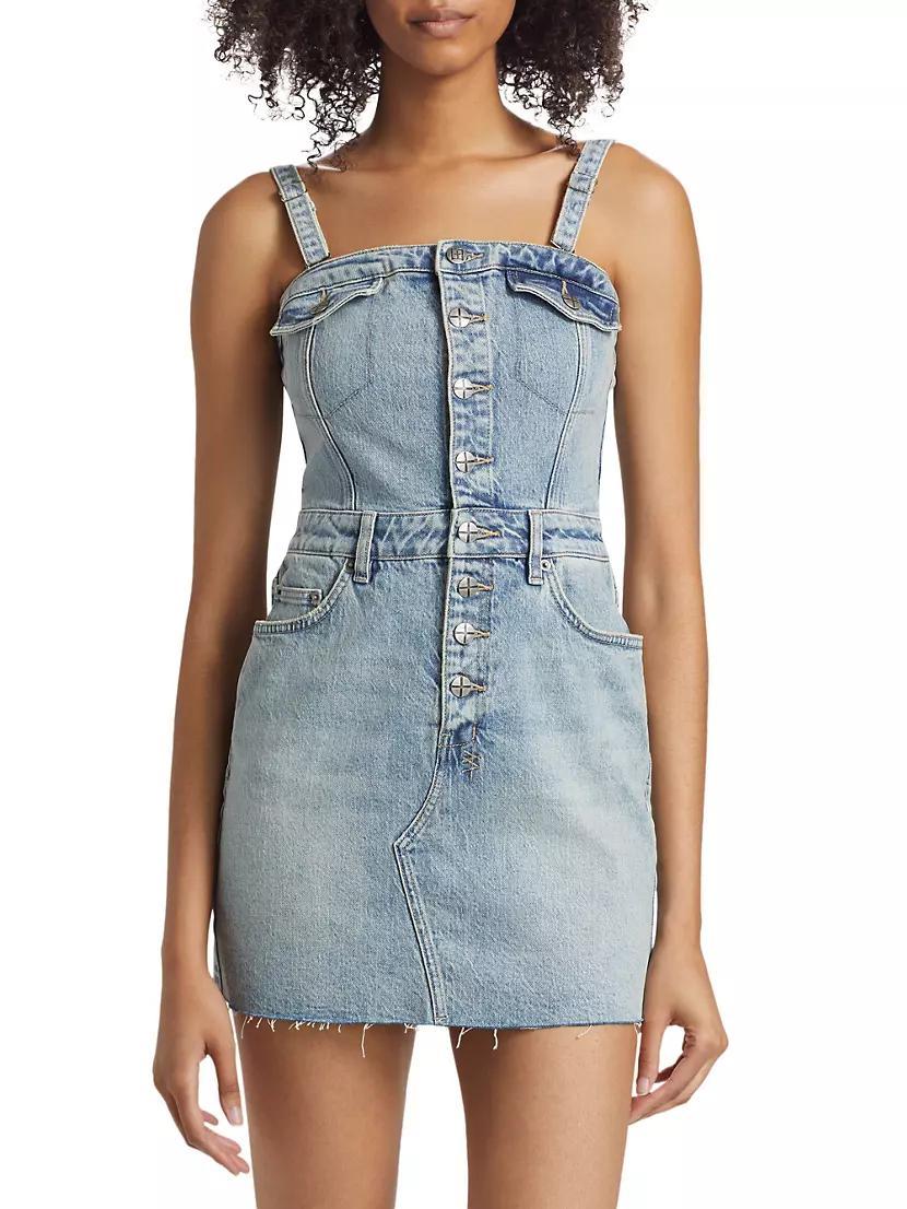 Paradise Lost Paloma Denim Minidress Product Image