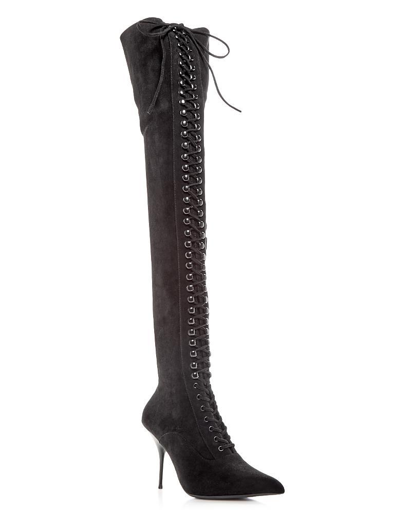 Jeffrey Campbell Womens Burned Over The Knee Boots product image