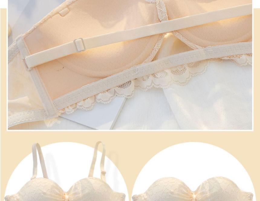 Floral Lace Wireless Bra / Panty / Set Product Image