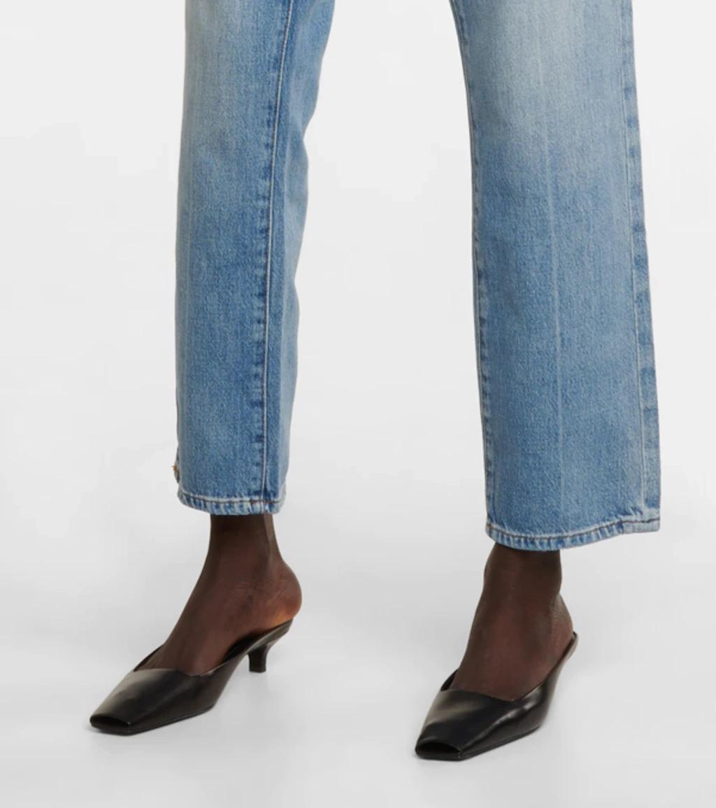 Le Slouch Low-rise Straight-leg Jeans In Blue Product Image