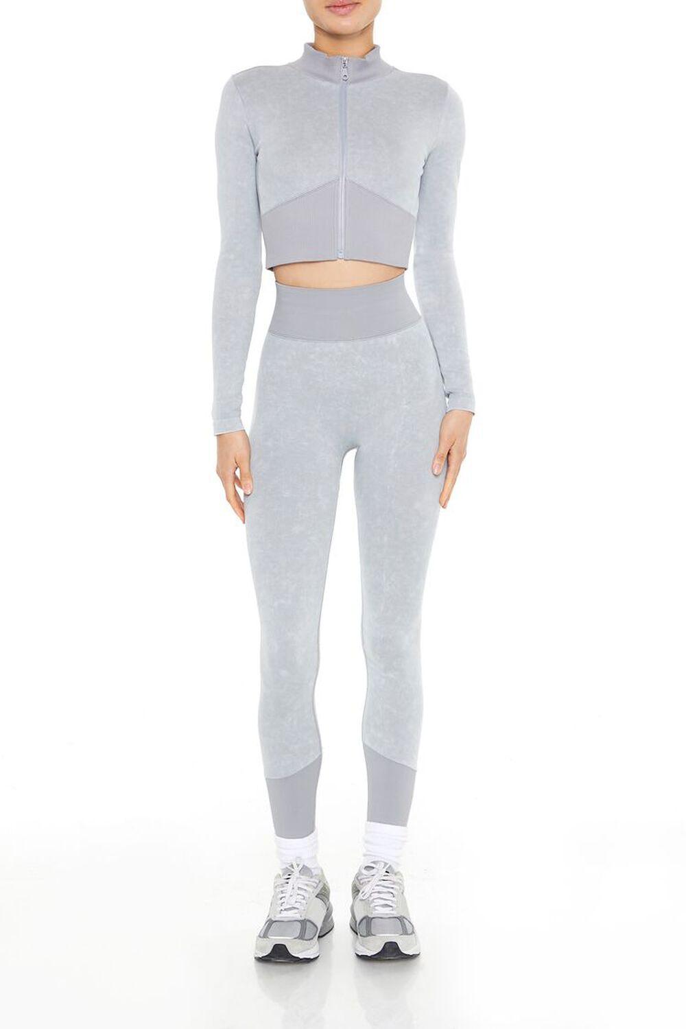 Active Seamless Colorblock Leggings | Forever 21 Product Image