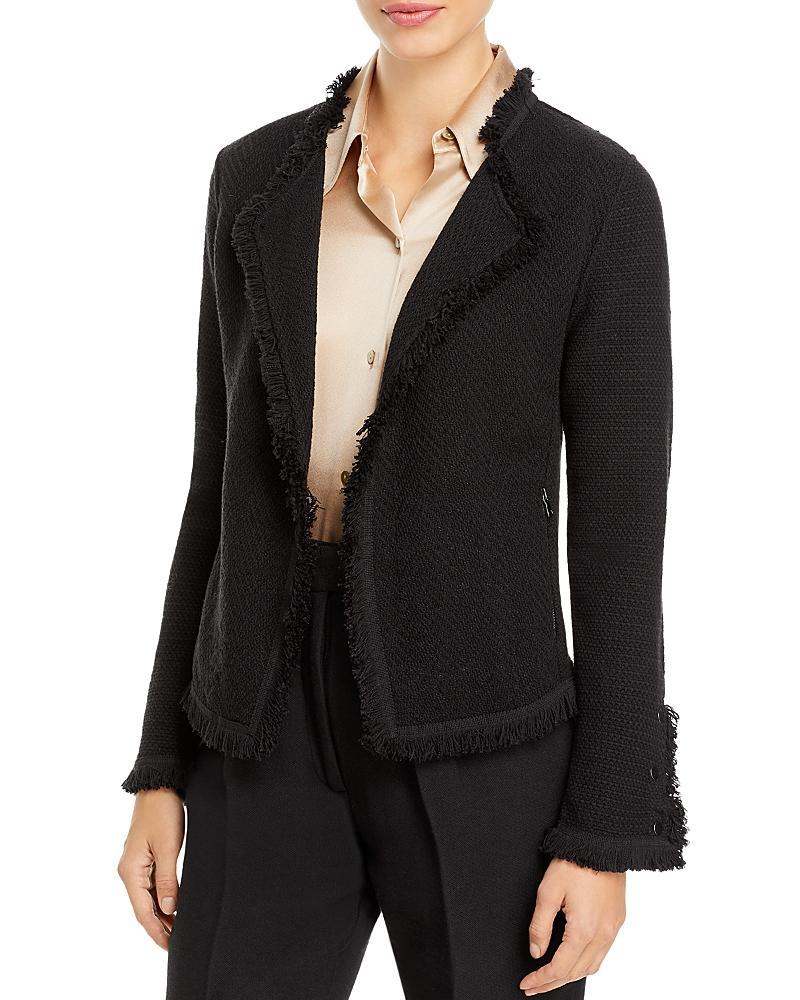 NIC+ZOE Fringe Mix Jacket (Mist) Women's Coat Product Image