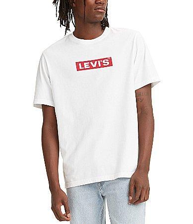 Mens Levis Relaxed Fit Tee Black Product Image