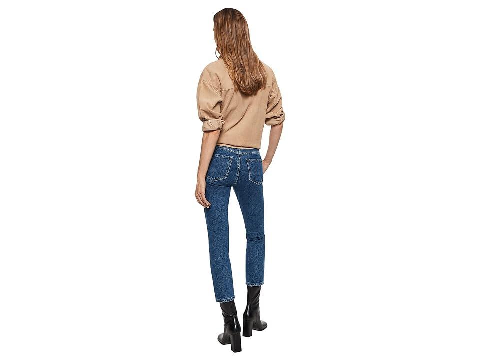 MANGO Kylie Jeans (Dark Denim) Women's Jeans Product Image