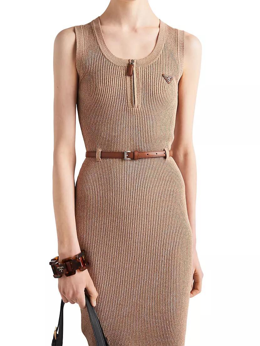 Ribbed Cotton Dress Product Image