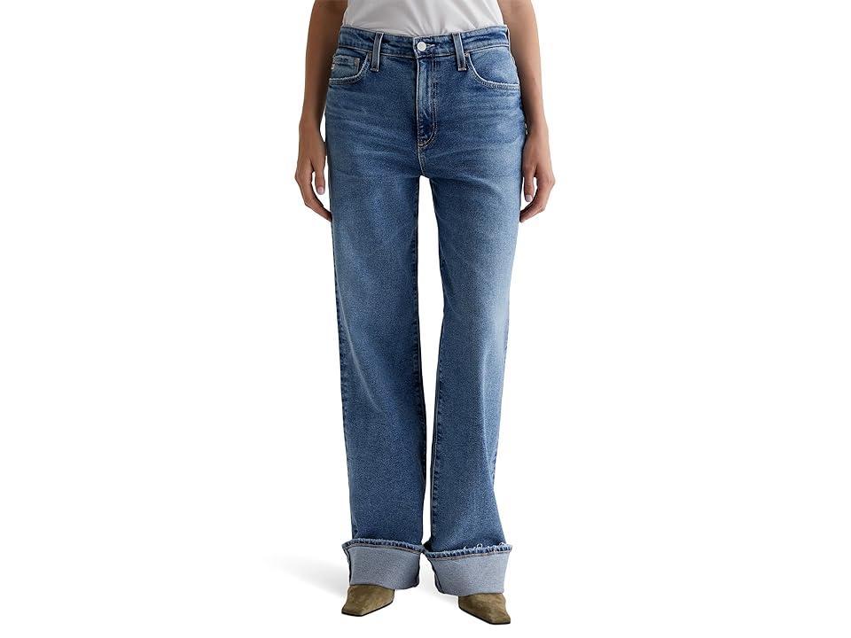 AG Jeans Kora High Rise Wide Leg in 18 Years Atlantic (18 Years Atlantic) Women's Jeans Product Image