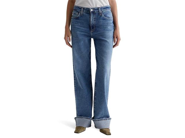 AG Jeans Kora High Rise Wide Leg in 18 Years Atlantic (18 Years Atlantic) Women's Jeans Product Image