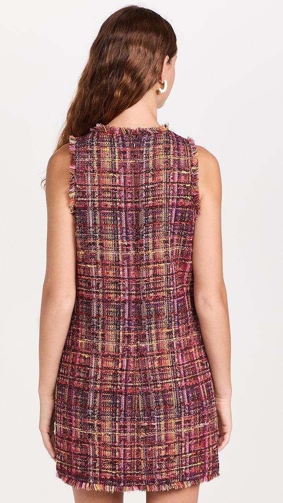 L'AGENCE Florian Tweed Shift Dress | Shopbop Product Image