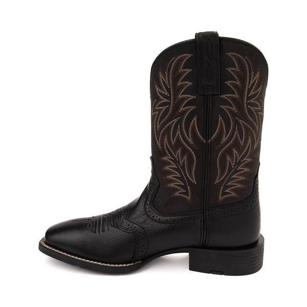 Mens Ariat Sport Wide Square Toe Western Boot Deertan Product Image