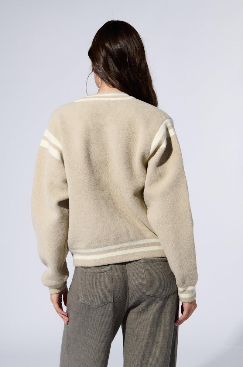 SOFTIE KNIT BOMBER Product Image