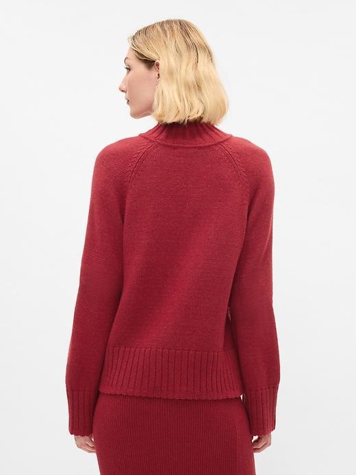 CashSoft Turtleneck Sweater Product Image