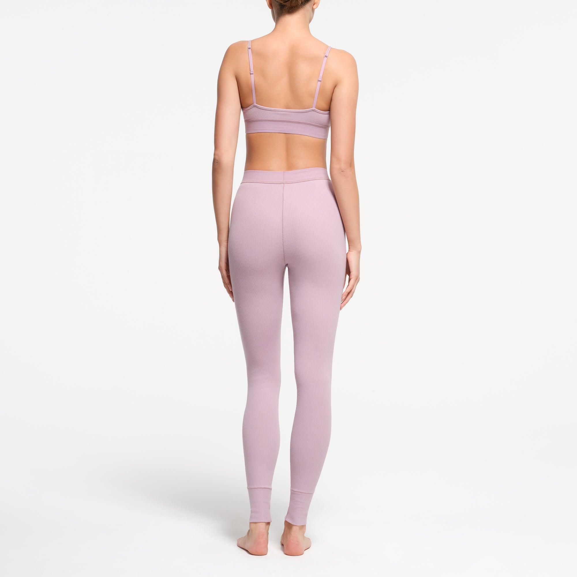 COTTON RIB LEGGING | DUSK Product Image