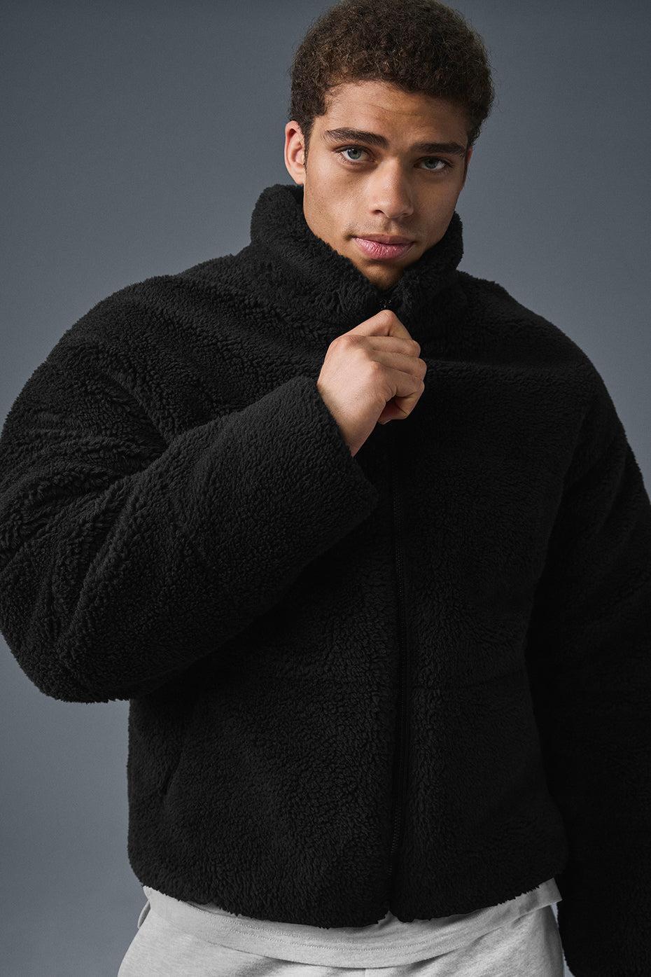 Sherpa Stage Puffer - Black Male Product Image