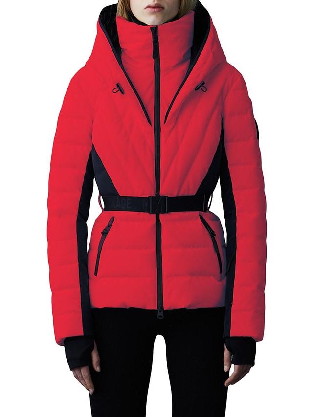 Womens Elita Down Quilted Ski Jacket Product Image