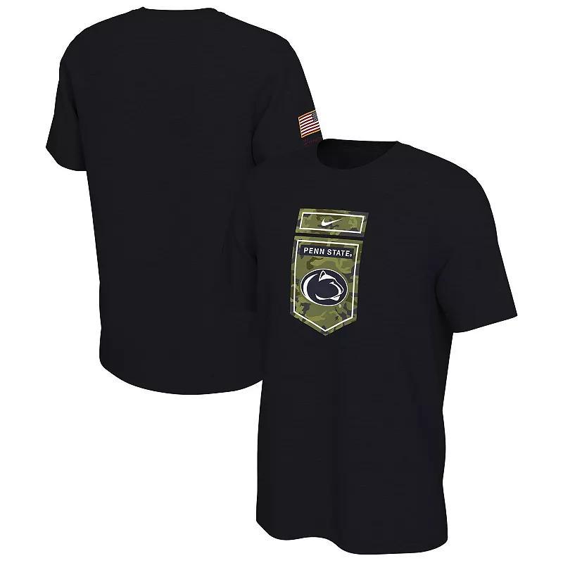 Mens Nike Black Purdue Boilermakers Veterans Camo T-Shirt Product Image