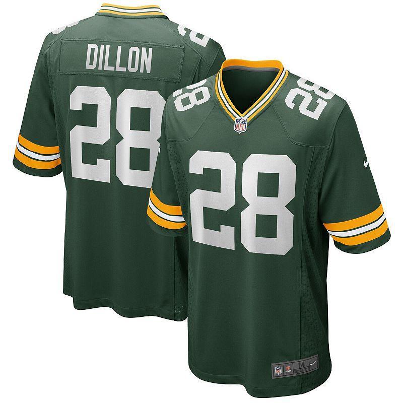 Mens Nike AJ Dillon Bay Packers Game Player Jersey Product Image