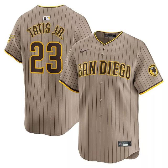 Mens Nike Fernando Tatis Jr. Tan San Diego Padres Alternate Limited Player Jersey Product Image