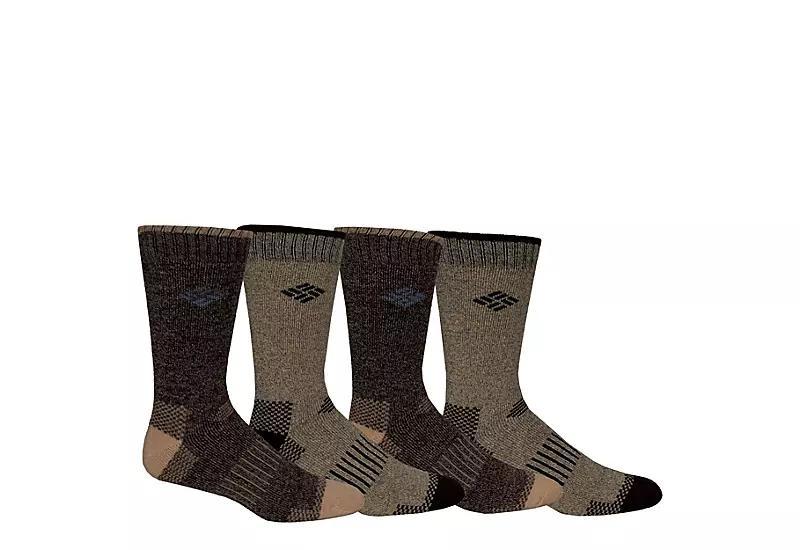 Columbia Men's Moisture Control Crew Socks 4 Pairs Product Image