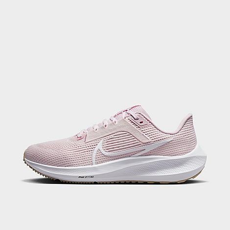 Nike Womens Nike Zoom Pegasus 40 - Womens Running Shoes Pink/White/Pink Product Image