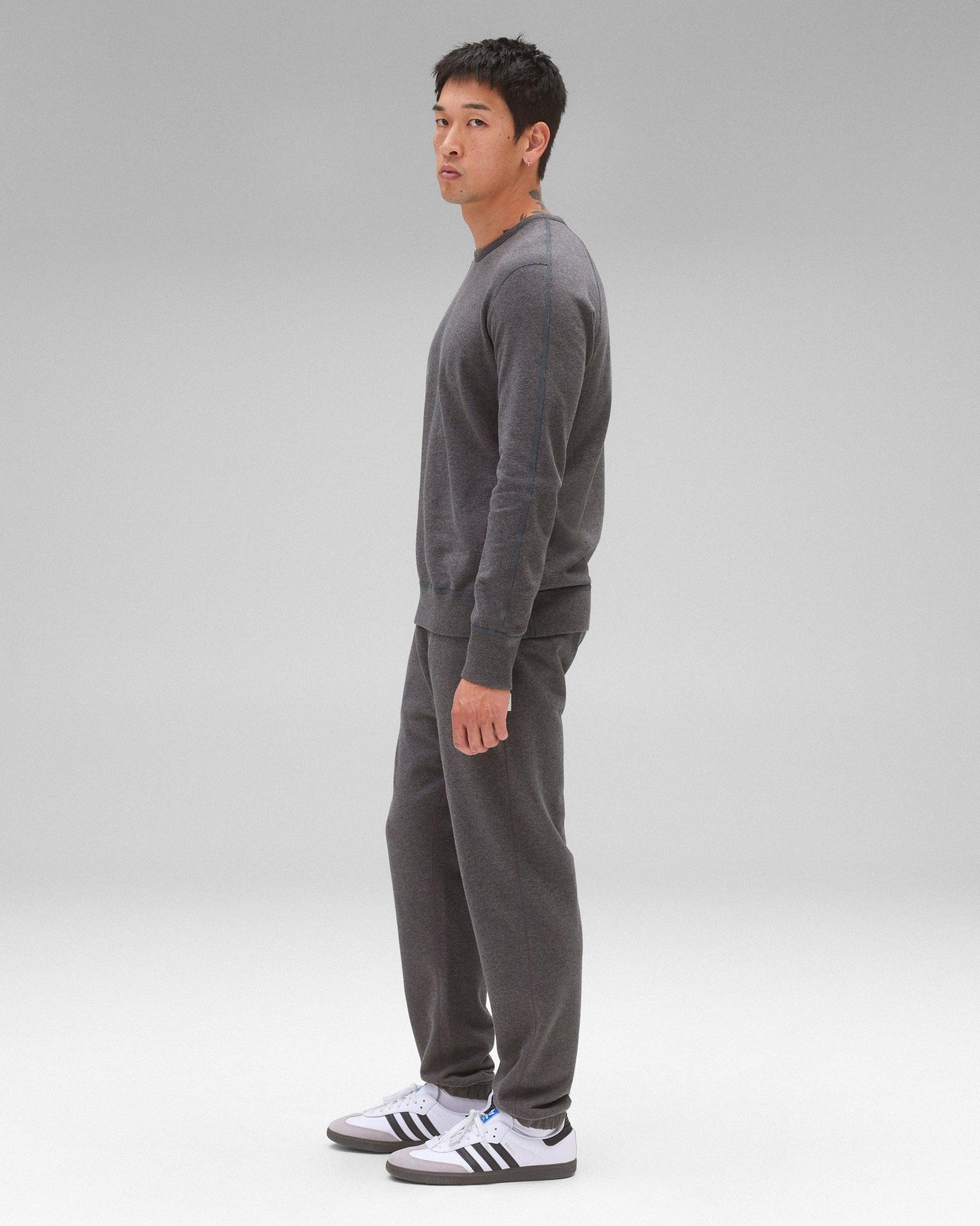 Midweight Terry Slim Crewneck Male Product Image