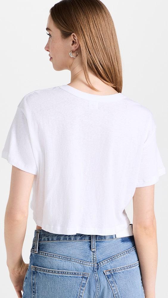 Leset Laura Crop Boxy Tee | Shopbop Product Image