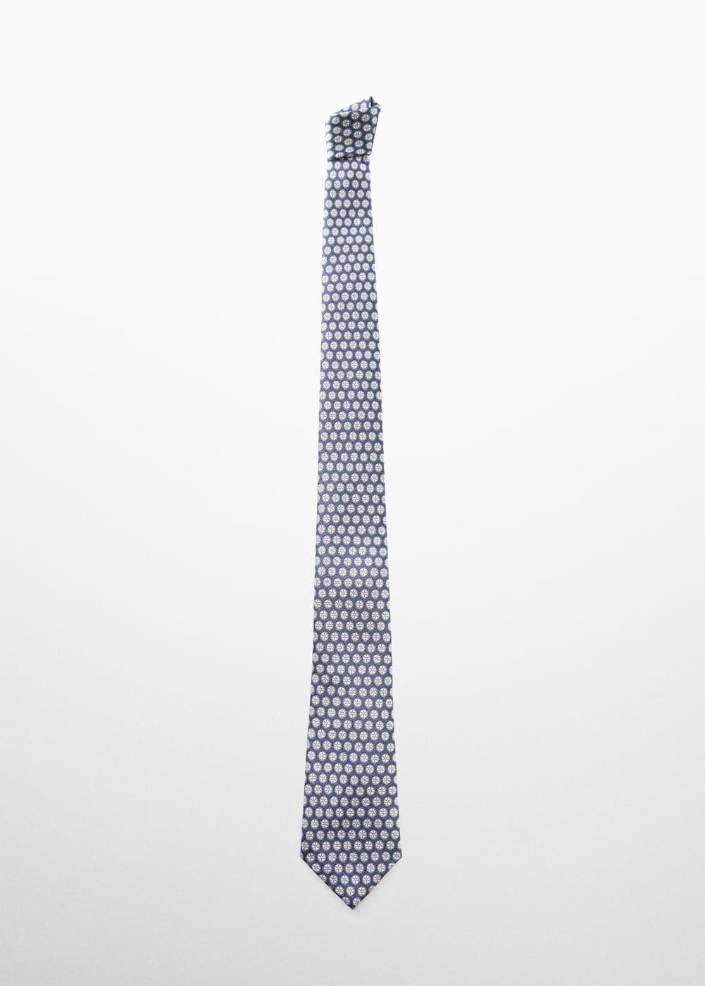 MANGO MAN - Geometric print tie - One size - Men Product Image