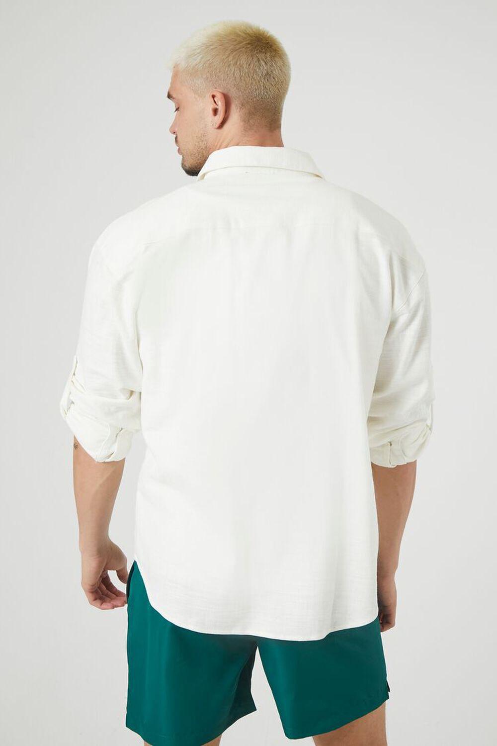 Textured Curved-Hem Shirt | Forever 21 Product Image