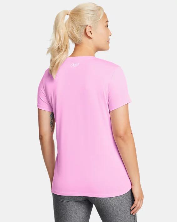 Women's UA Tech™ Script Short Sleeve Product Image