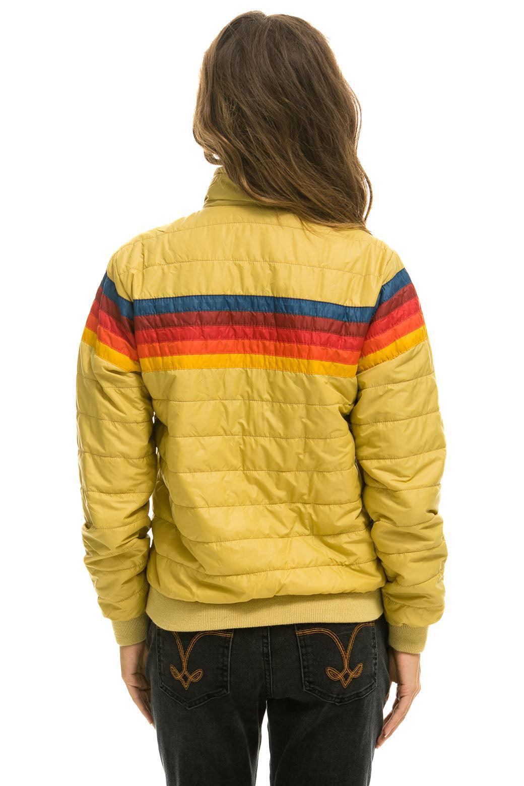 5 STRIPE JACKET -  KHAKI  Product Image