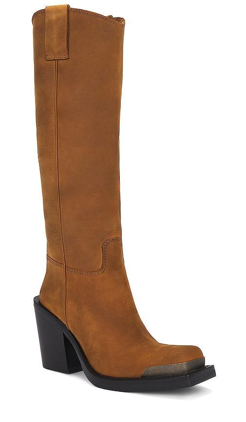 Jeffrey Campbell Verana Boot in Brown. Size 8.5. Product Image