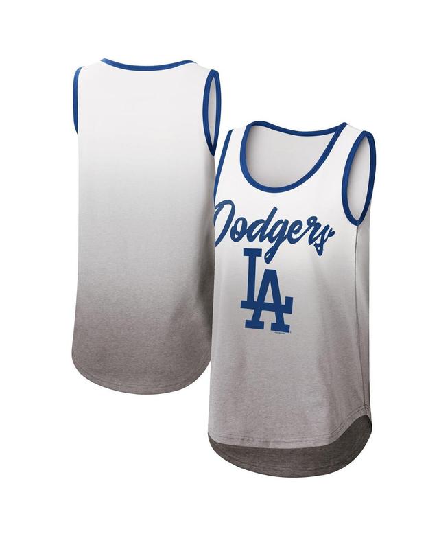 Womens G-III 4Her by Carl Banks White Los Angeles Dodgers Logo Opening Day Tank Top LAD White Product Image