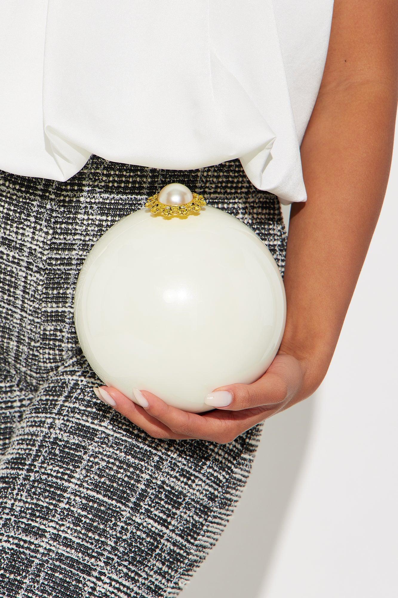 The Belle Of The Ball Clutch - White Product Image