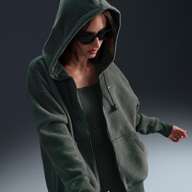 Womens Nike Sportswear Phoenix Plush Oversized Cozy Fleece Full-Zip Hoodie Product Image