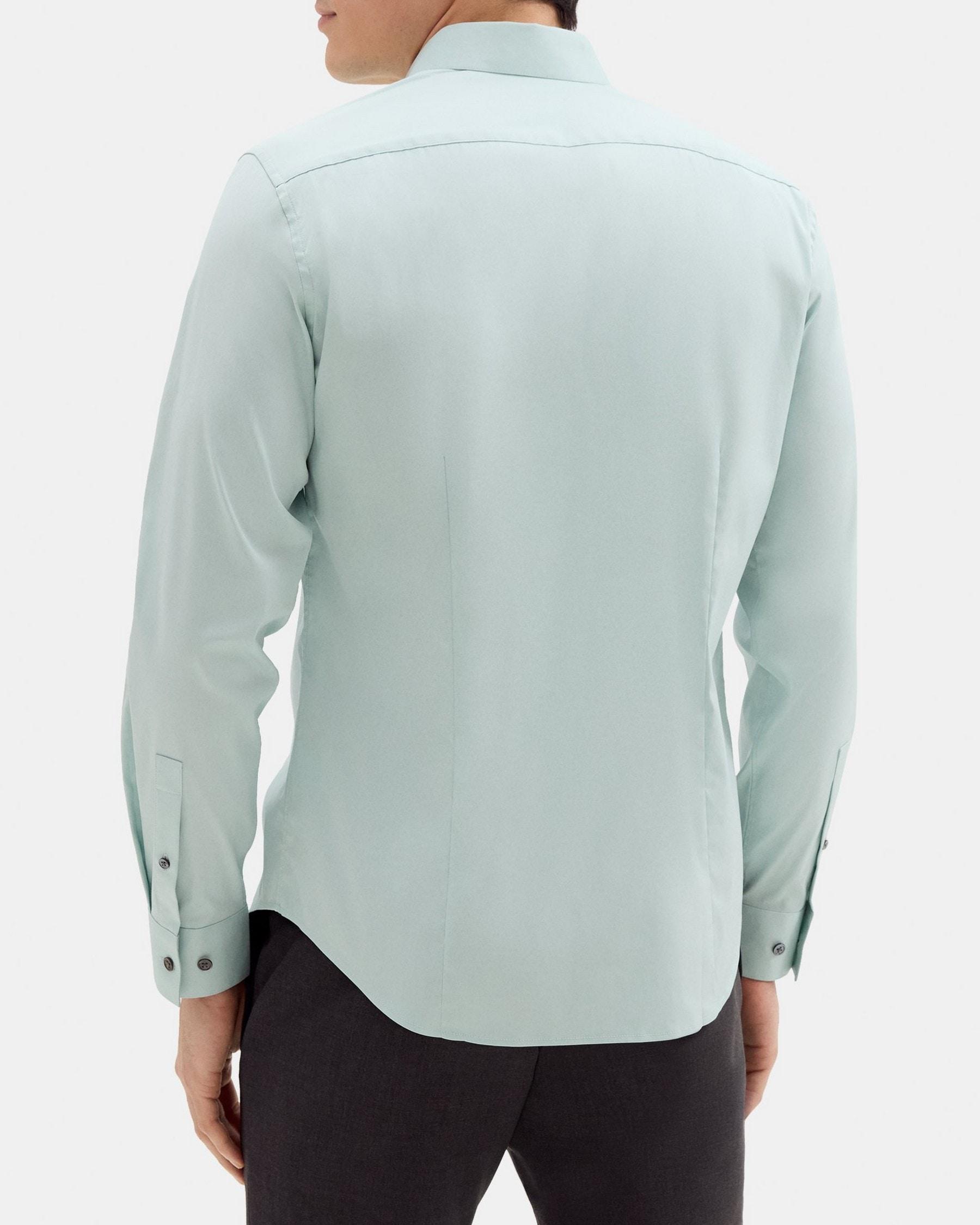 Tailored Shirt In Stretch Cotton Product Image