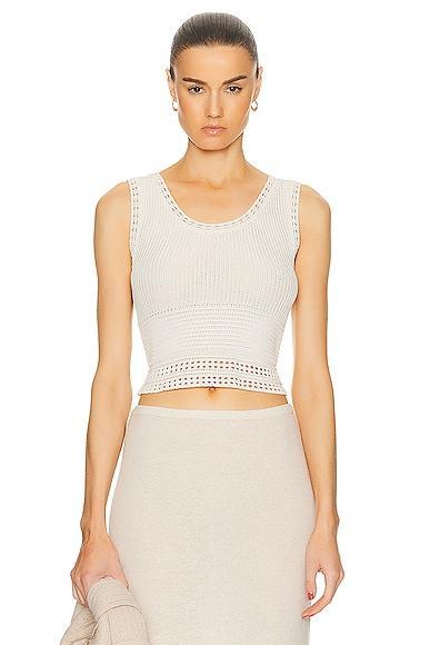 Golden Goose Journey Top Cotton Tricot Tank Product Image