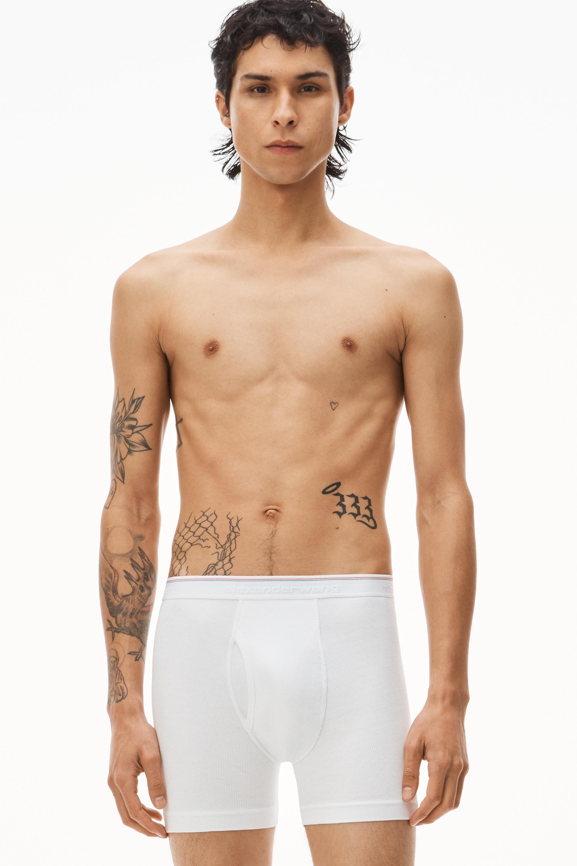 Men's Boxer Brief In Ribbed Jersey Product Image