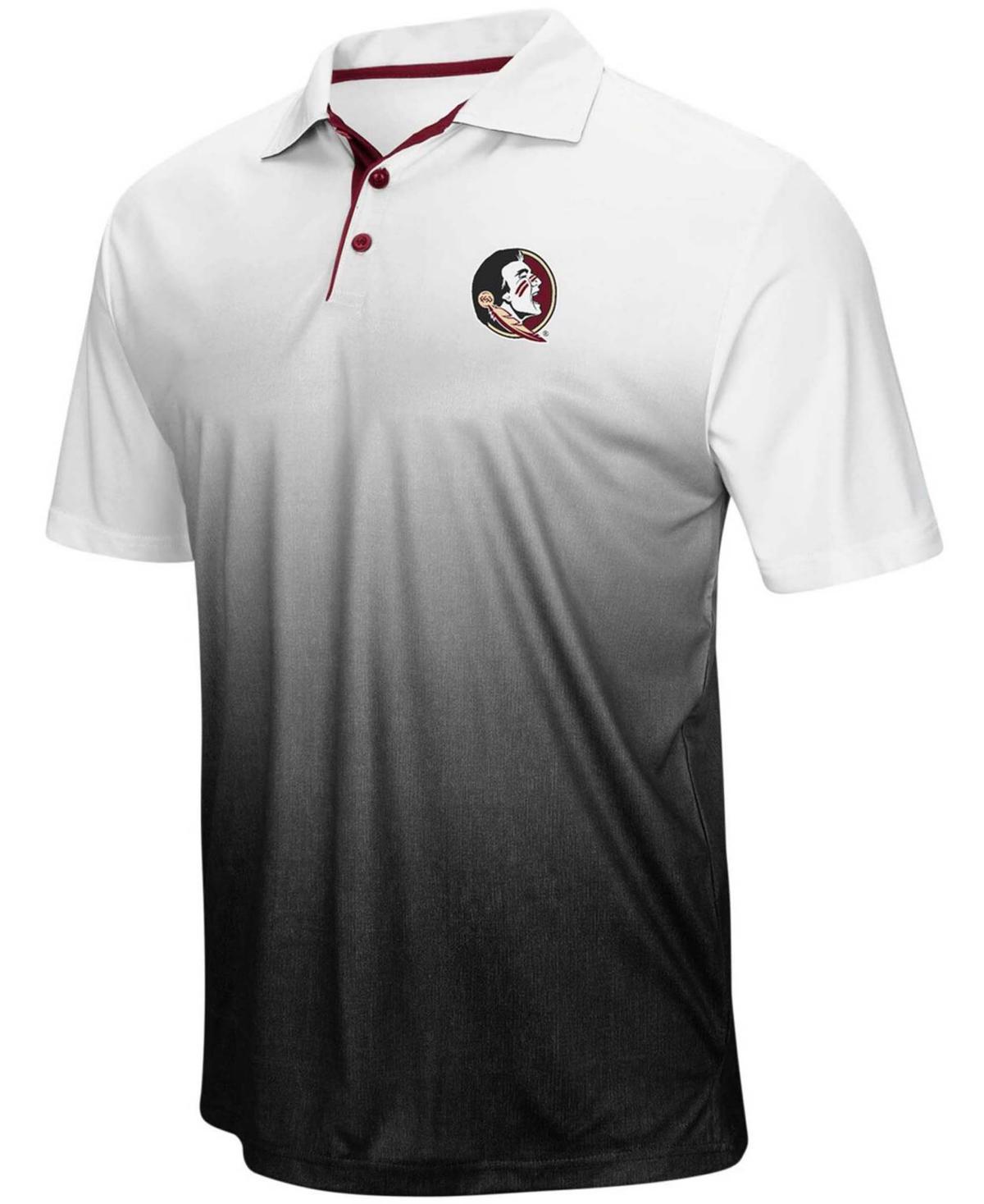 Mens Colosseum Heathered Gray Indiana Hoosiers Magic Team Logo Polo Product Image