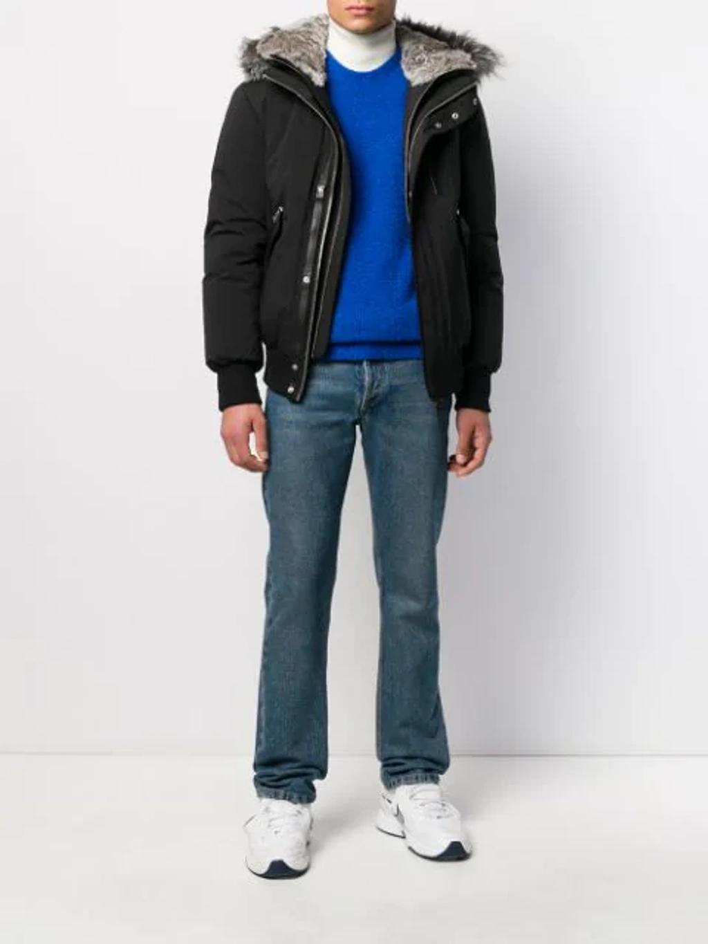 Dixon Padded Hooded Jacket In Black Product Image