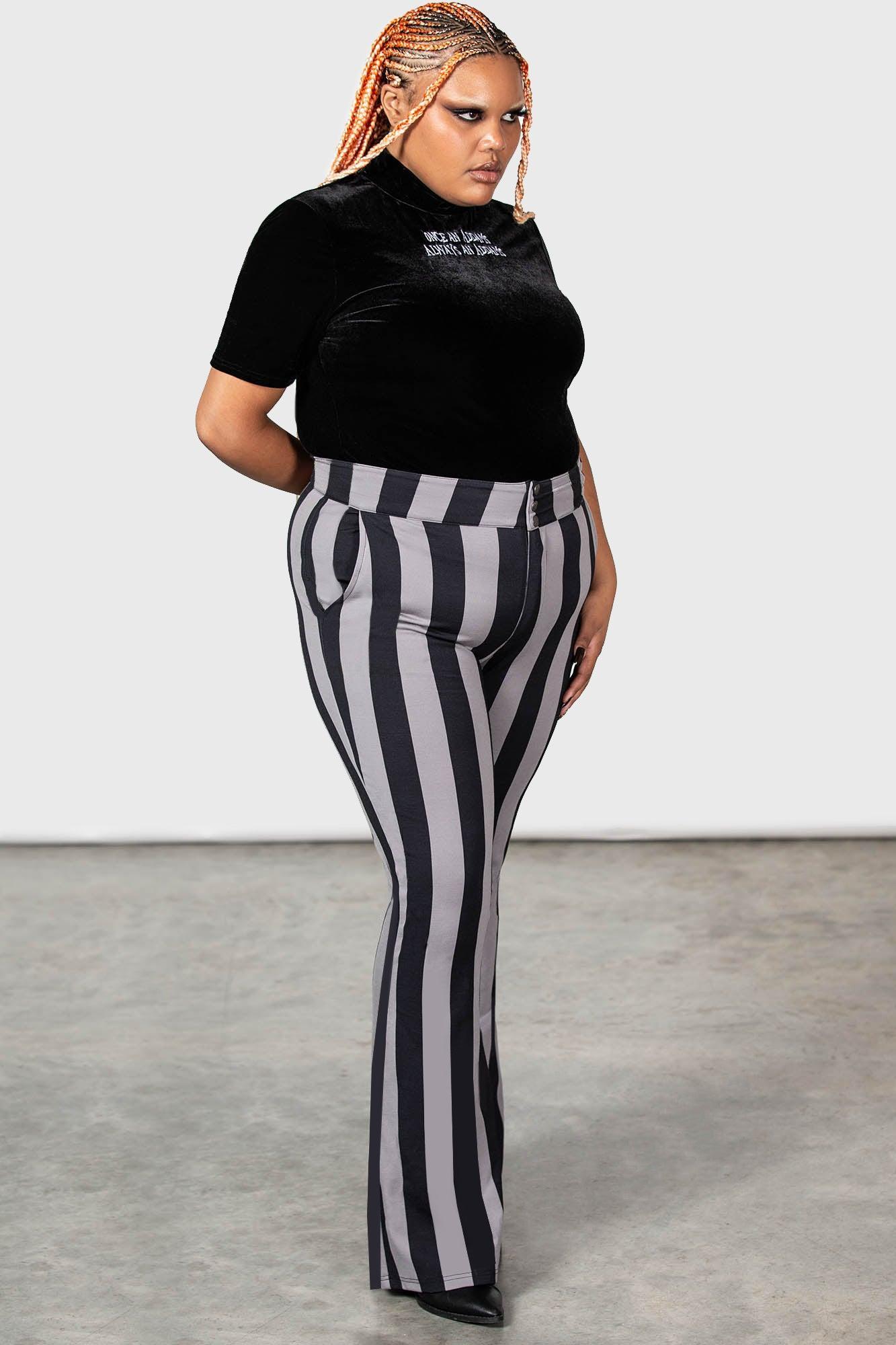 Nightshades And Ravens Bootcut Trousers [PLUS] Female Product Image