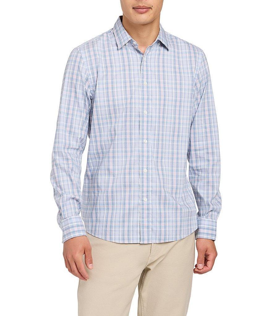 Faherty Performance Stretch Plaid Movement Woven Shirt Product Image