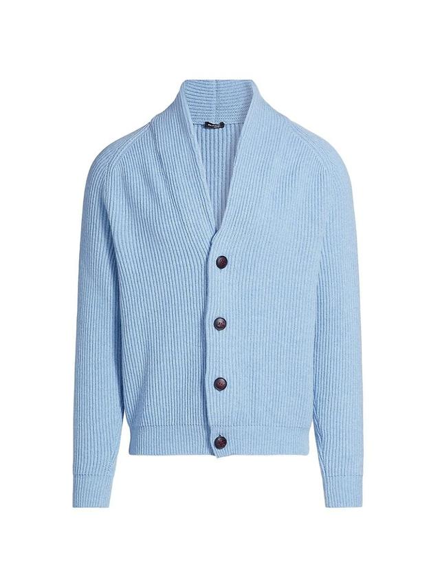 Mens Cashmere Button-Front Cardigan Product Image