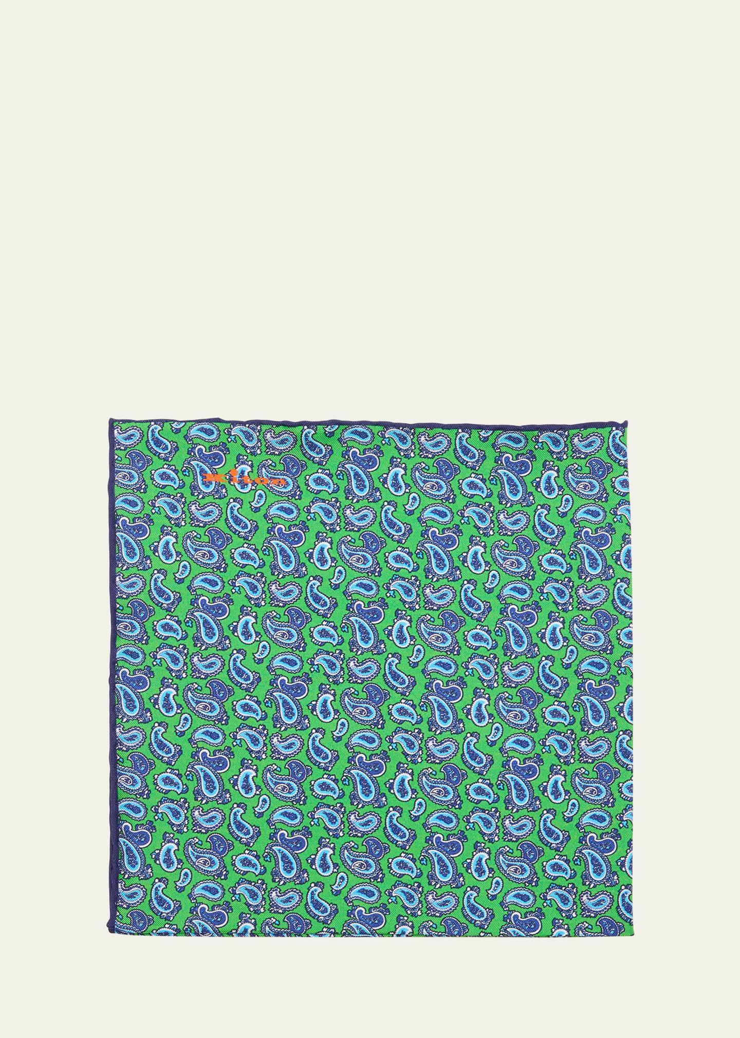 Mens Mini Paisley Pocket Square Product Image