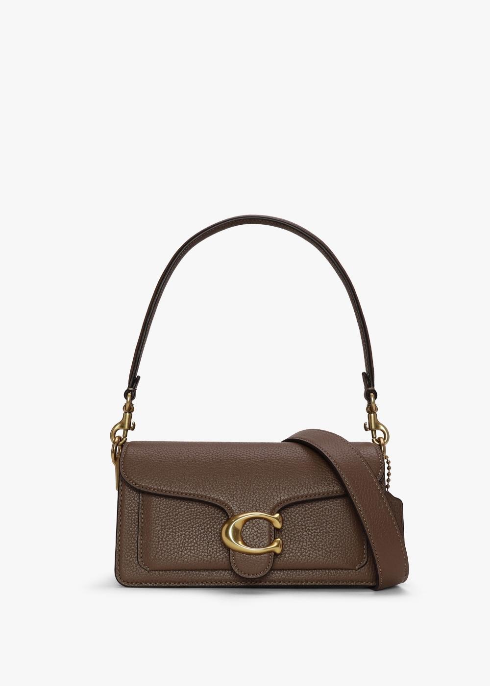 COACH Tabby Shoulder Bag 26 In Taupe Leather Product Image