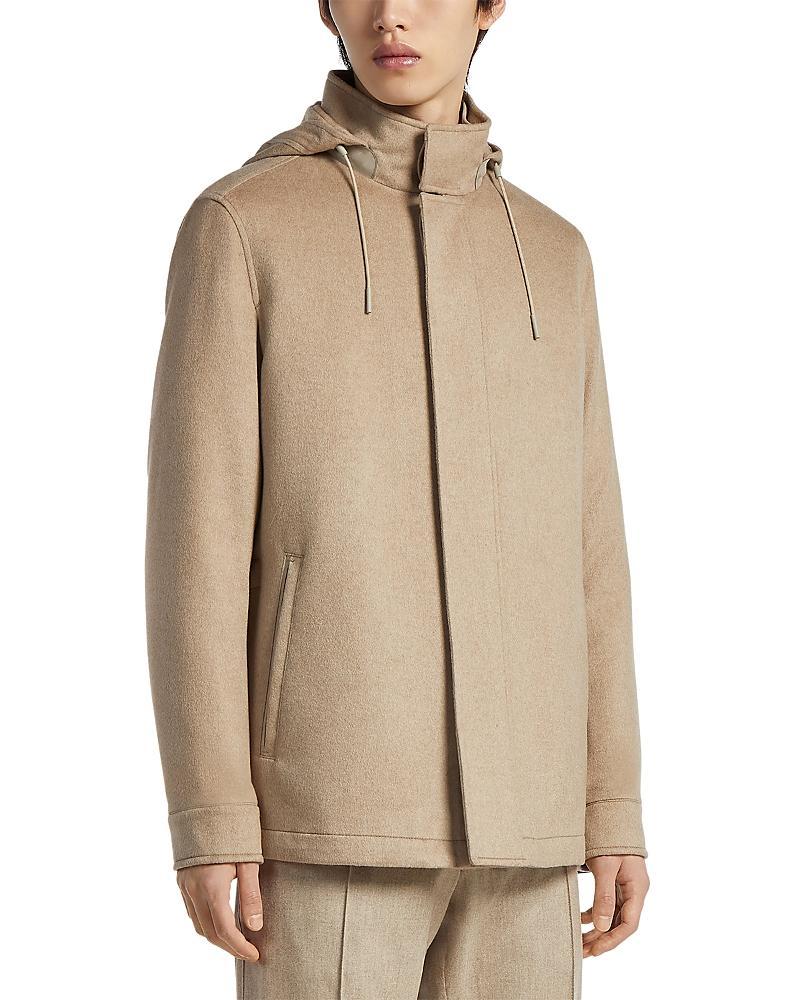 Mens Oasi Cashmere Elements Hooded Overjacket Product Image