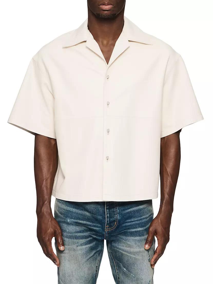 Leather Camp Shirt Product Image